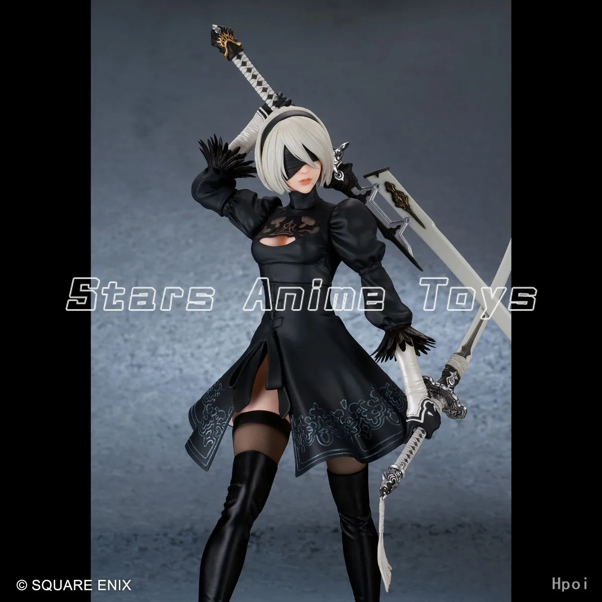 In Stock Original FLARE NieR: Automata 2B Ver2.0 Collection Anime Figures Toys Models view 3