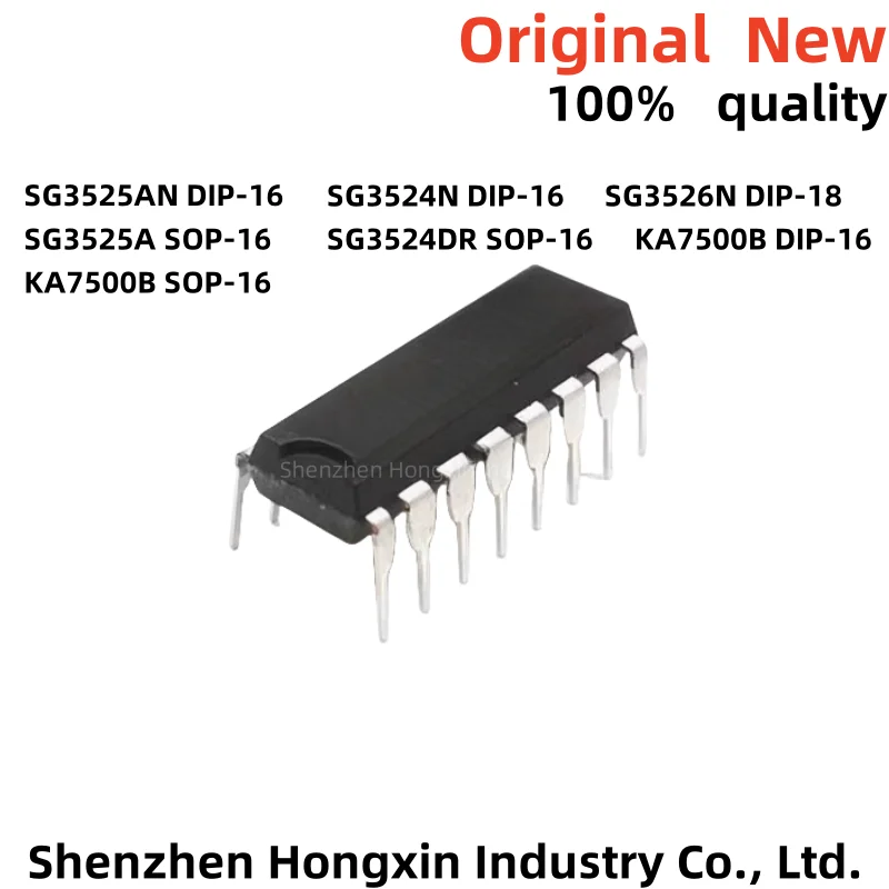 

10PCS SG3525AN DIP16 SG3525A DIP SG3525 DIP-16 SG3524N SG3524DR SG3524 SOP-16 SG3526N SG3526 KA7500 KA7500B DIP-18 SOP