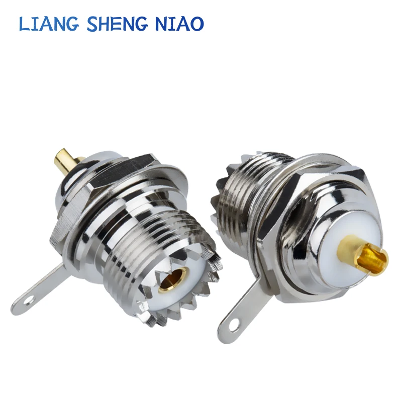 Base fêmea Sl16-Ky Sl16 com porca para fixar chassi M-Ky para usar conector Uhf-Ky