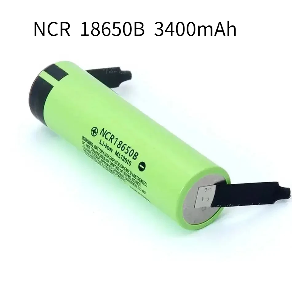 Lithium Battery NCR18650B, 3.7V, For Batteries 18650+nickel Chips