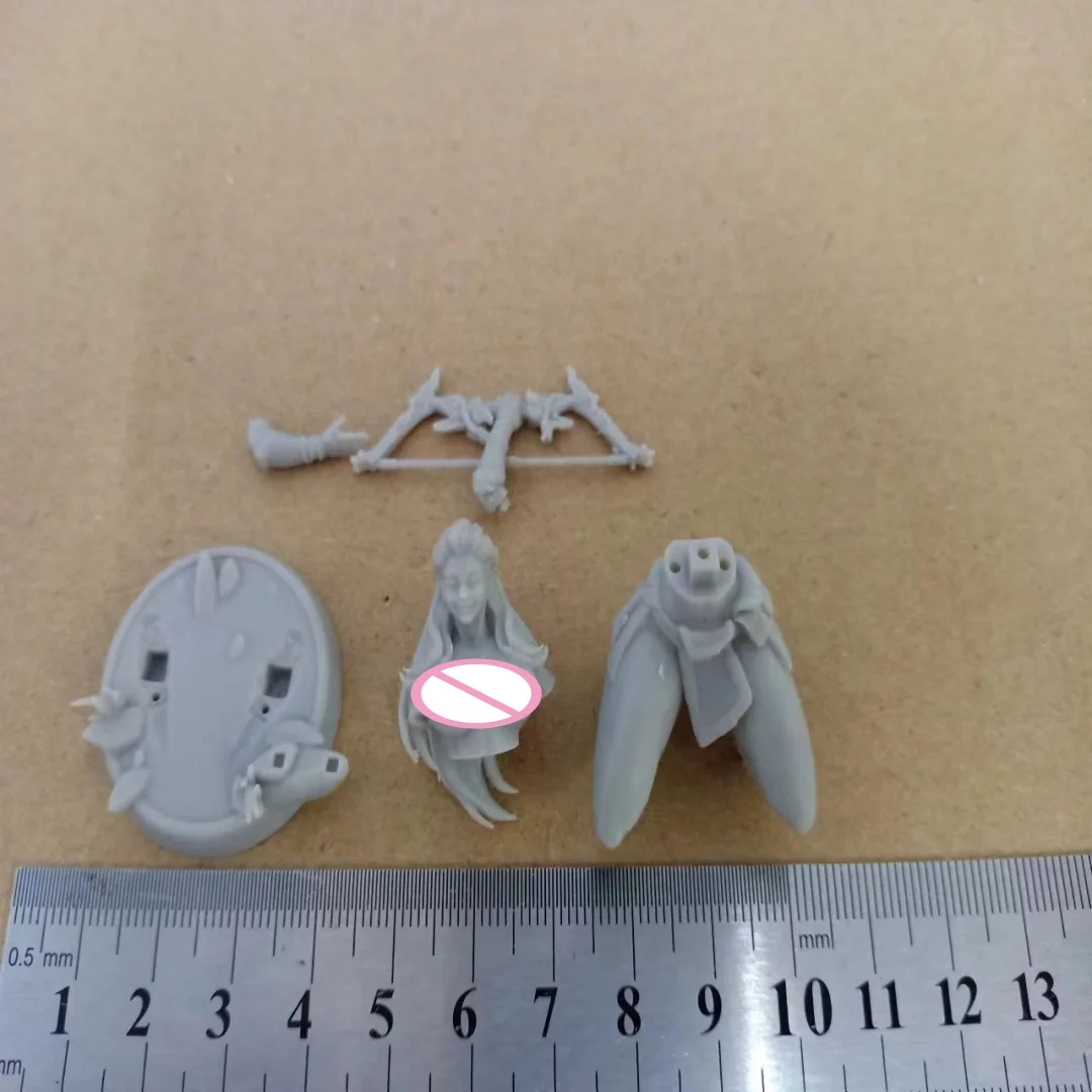 1/24 مقياس الراتنج تمثال ألوي فتاة Nsfw لتقوم بها بنفسك إصدارين تجميع أطقم منمذجة لعبة النحت غير المفككة وغير مصبوغ