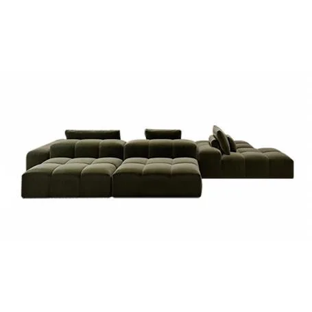 

u pixel module combination sofa Italian minimalist corner fabric sofa living room villa designer fur