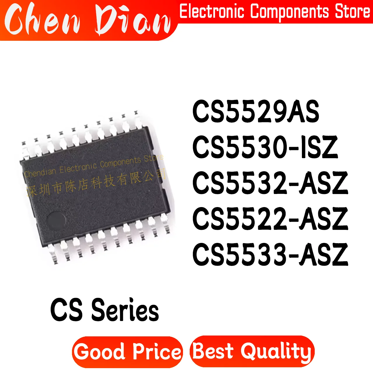 

CS5529AS CS5530-ISZ CS5532-ASZ CS5522-ASZ CS5533-ASZ TSSOP 20 24 New Original Genuine