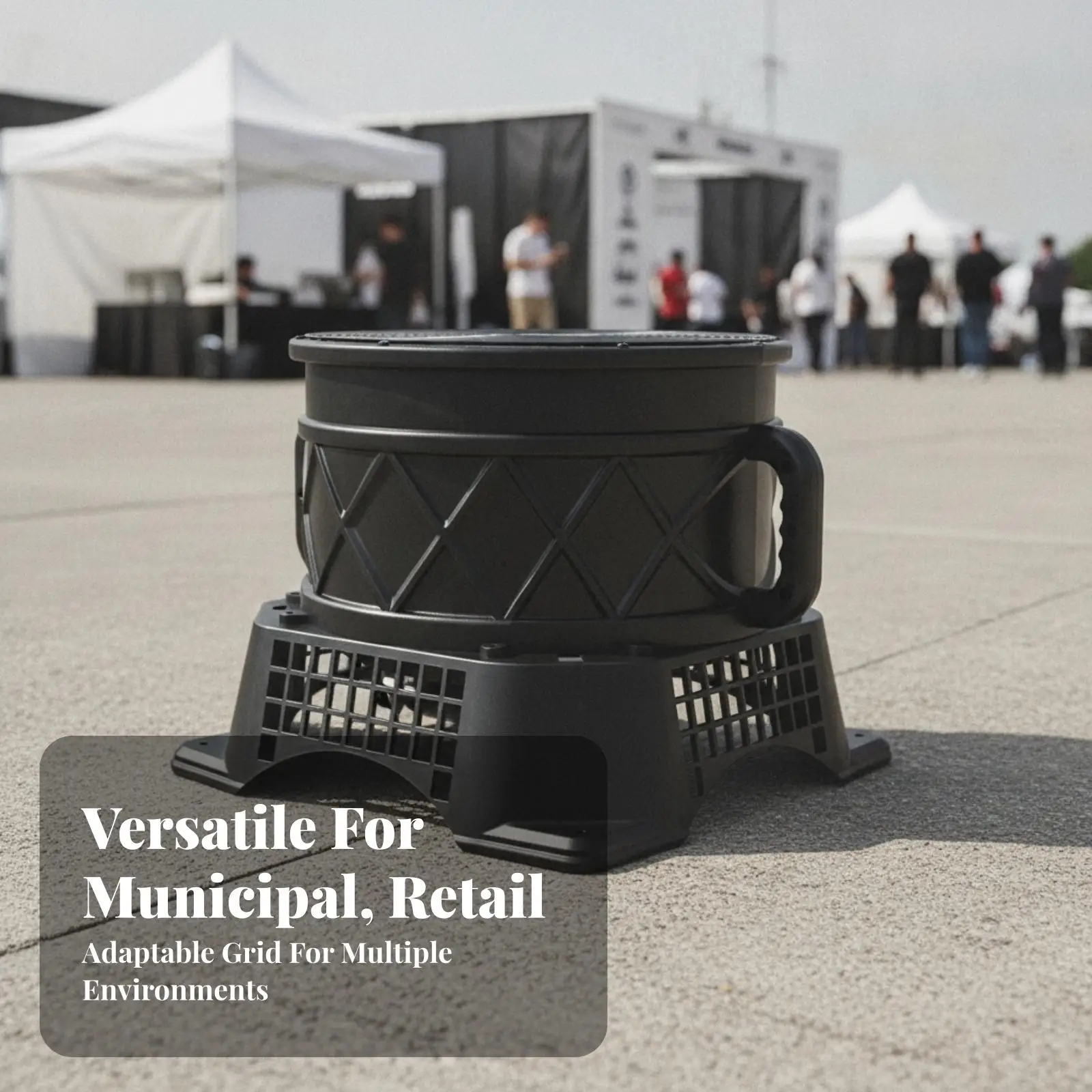 Portable Inflatable Fan Blower for Advertising Display with Metal Housing and Eco Friendly Plastic Construction
