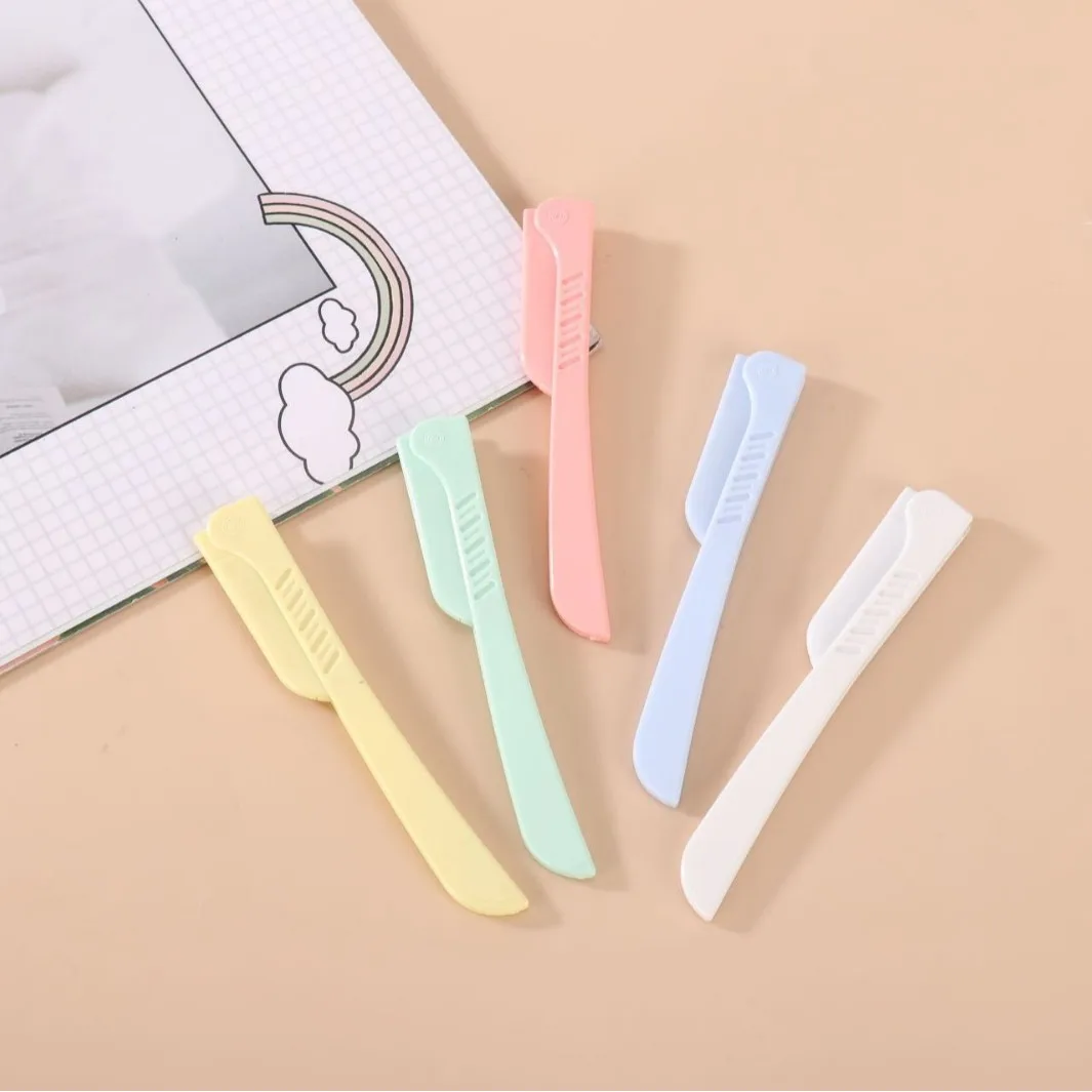 

Eyebrow Clipper Stainless Steel Folding Shaver Male and Female Eyebrow Trimmer