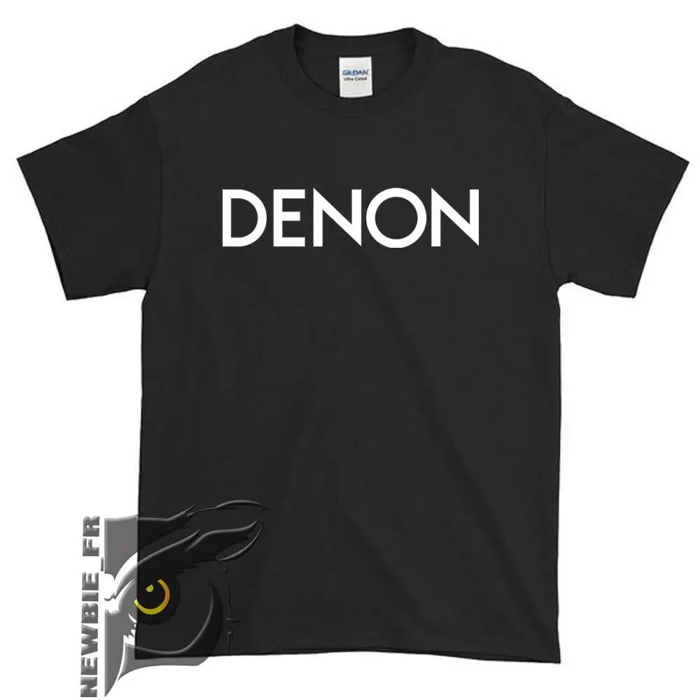 DENON Amplifier Receiver logo T-shirt Men's Tee USA sz S - XXL #012