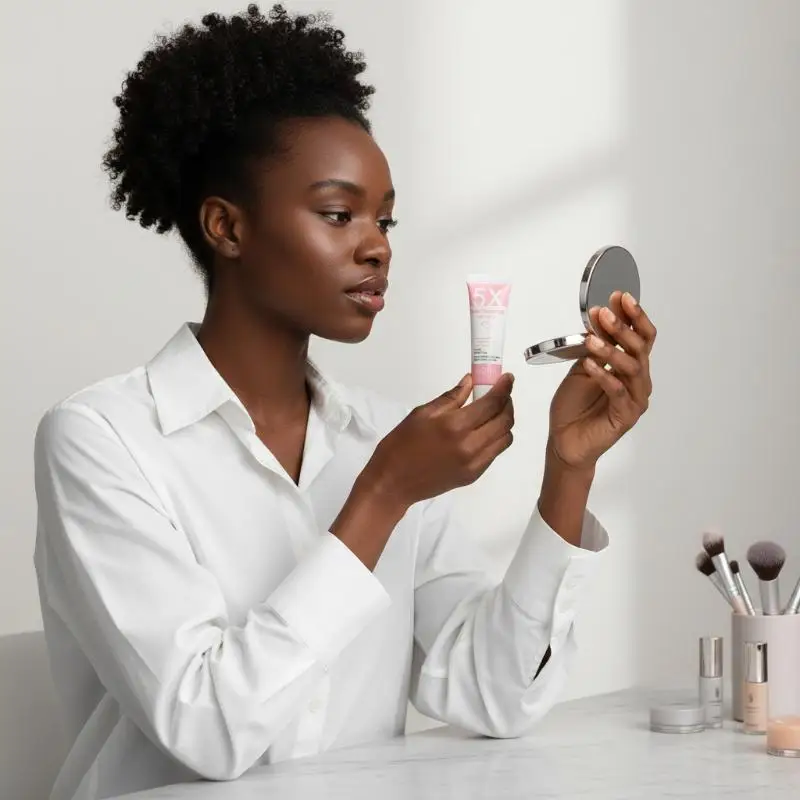 SADOER 5X Niacinamide Plumping Lip Mask – Intense Hydration & Anti-Dryness For Soft, Pink Lips | Care Chapped Lips Overnight
