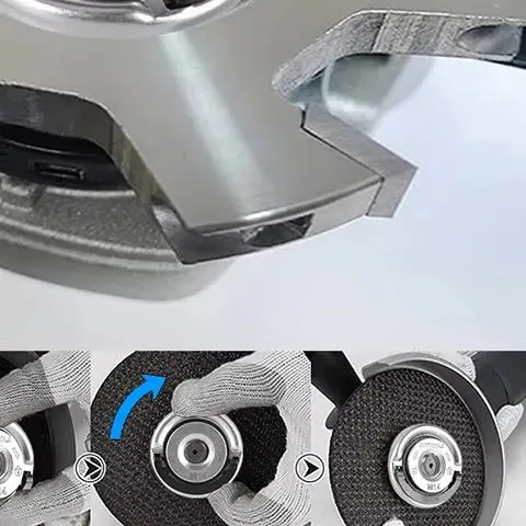 

1Pc M14 Thread Angle Grinder Self-Locking Pressing Plate Angle Grinder Pressing Plate Quick Release Flange Nut Power Chuck Tools