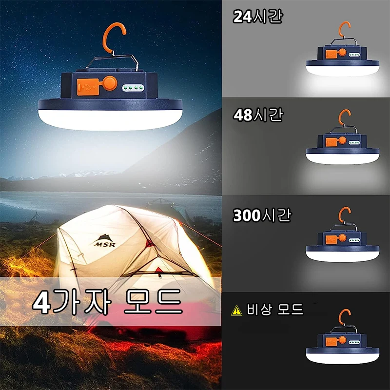 10000mAH LED Tent light Rechargeable LED Camping Strong Light with Magnet Zoom Portable Torch Tent Light Outdoor Camp Flashlight