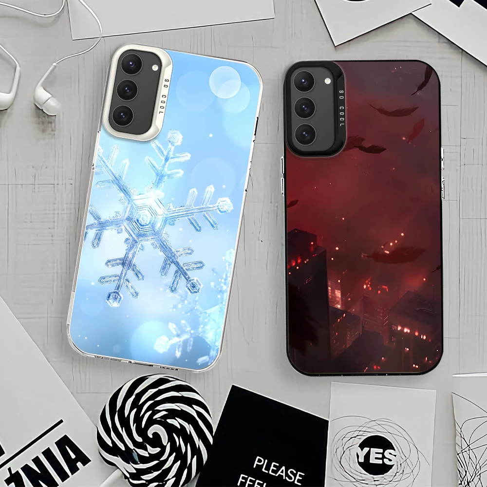 Game Prize draw Love and Deepspace For Samsung Galaxy A52 A324G S23 S22 S24 Ultra Black Shockproof Cover Laser IMD Phone Case