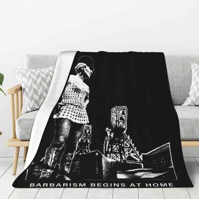 Custom Ultra-Soft Fleece Alternative Rock Band Smiths Throw Blanket Warm Flannel Blankets for Bedroom Car Sofa Quilt