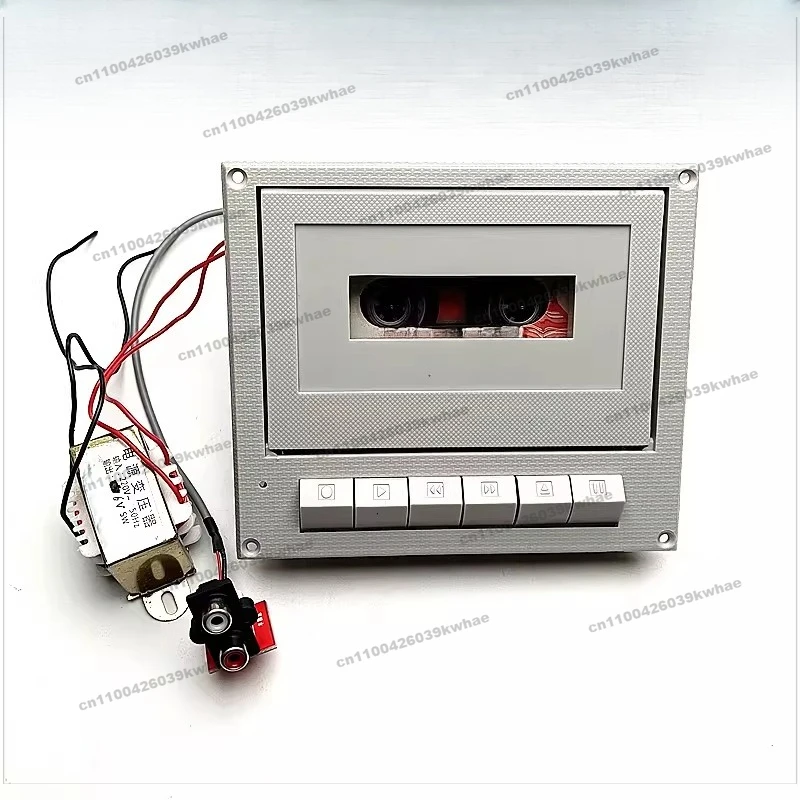 TA7668 Stereo Tape Recorder Head Front Amplification Board DIY Kit, Card Base Recorder