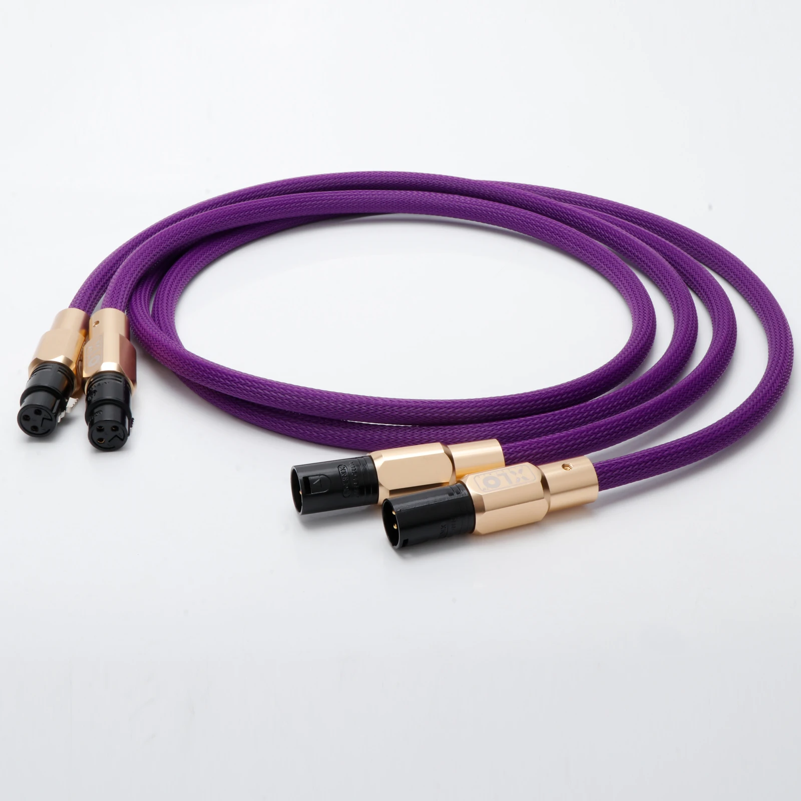 زوج XLO الكهربائية XLO طبعة محدودة 2 LE-2 الصوت المتوازن XLR كابل الكابل المحوري الربط