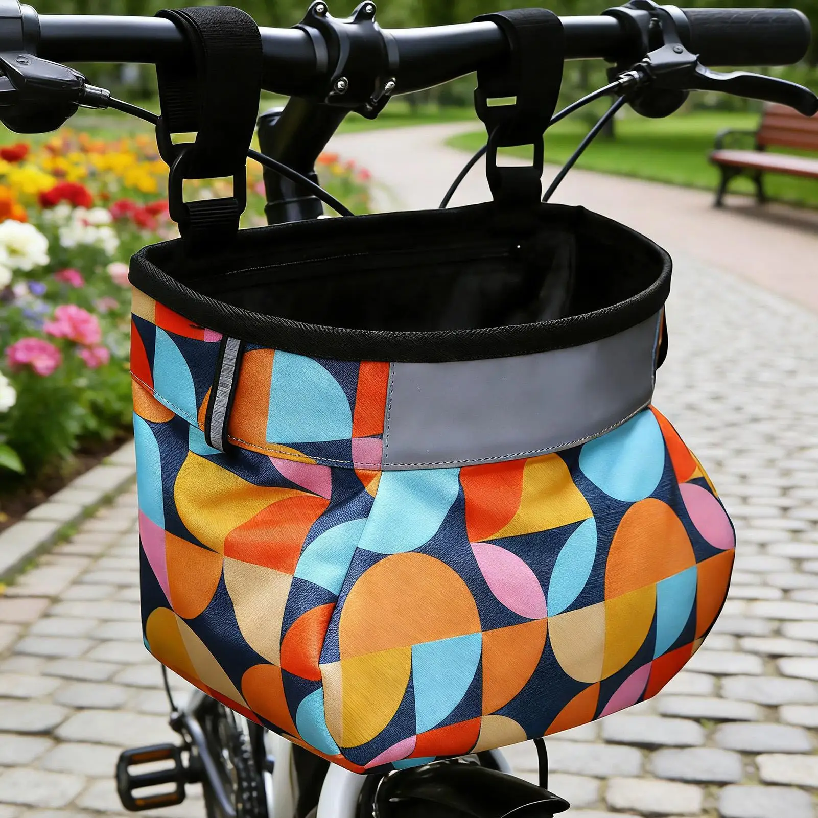 

Bike Basket For Kids Bicycle Handlebar Storage Bag Cycling Front Frame Basket Large-capacity Scooter Storage Basket For Child