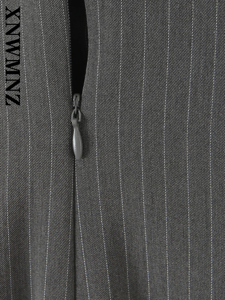 XNWMNZ 2025 Summer Casual Vintage Shoulder Sleeveless Short Pants Simple Lady wide shoulder strap Backless High Waist Commuting