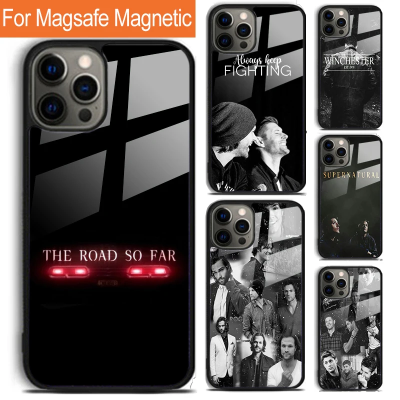 Supernatural Jared Padalecki lovely Phone Case For iPhone 16 15 14 13 12 Pro Max Plus Magsafe Magnetic Wireless Charging Cover