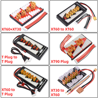 Multi 2S-6S Lipo Parallel Balanced Charging Adaptor Board XT60 /T Deans /XT90 Plug For iMAX SKYRC B6AC B6 HTRC C240  RC Charger