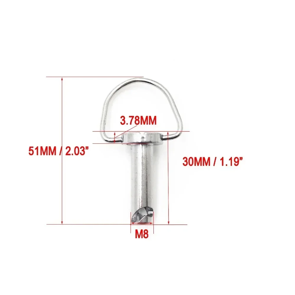 ملحقات الدراجات النارية السحابة الصلبة السرج تصاعد دبوس مسمار الترباس الأسود ل هارلي بجولة FLHR FLHS #4