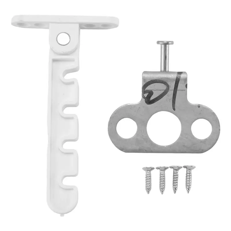 2022 New Window Limiter Latch Position Stopper Casement Wind Brace Home Security Door Windows Sash Lock Child Safety-AEF7