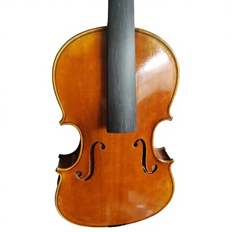 4/4 hand-carved violin, solid spruce maple back plate, beautiful tone, musical instrument, promotional price