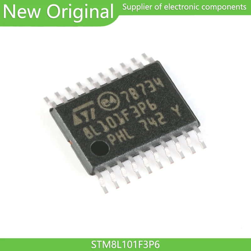 

(5PCS) STM8L101F3P6 STM8L101F3P6TR STM8LI0IF3P6TR 8L101F3P6 TSS0P20 (MCU/MPU/SOC) New original genuine