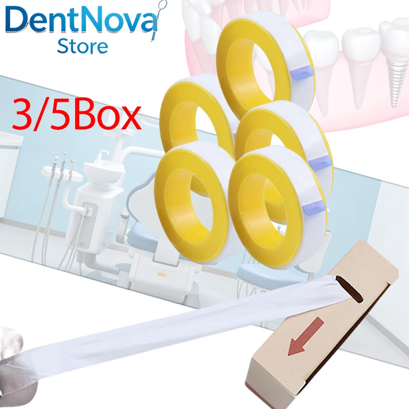 

5Roll Dental Teflon Matrix Bands White Matrices Retainer Strips For Teetn Restoration Dentistry Consumables Dental Materials