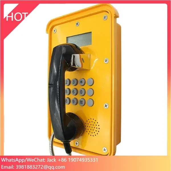 

Industrial Emergency Waterproof Telephone Outdoor IP Phone KNSP-16