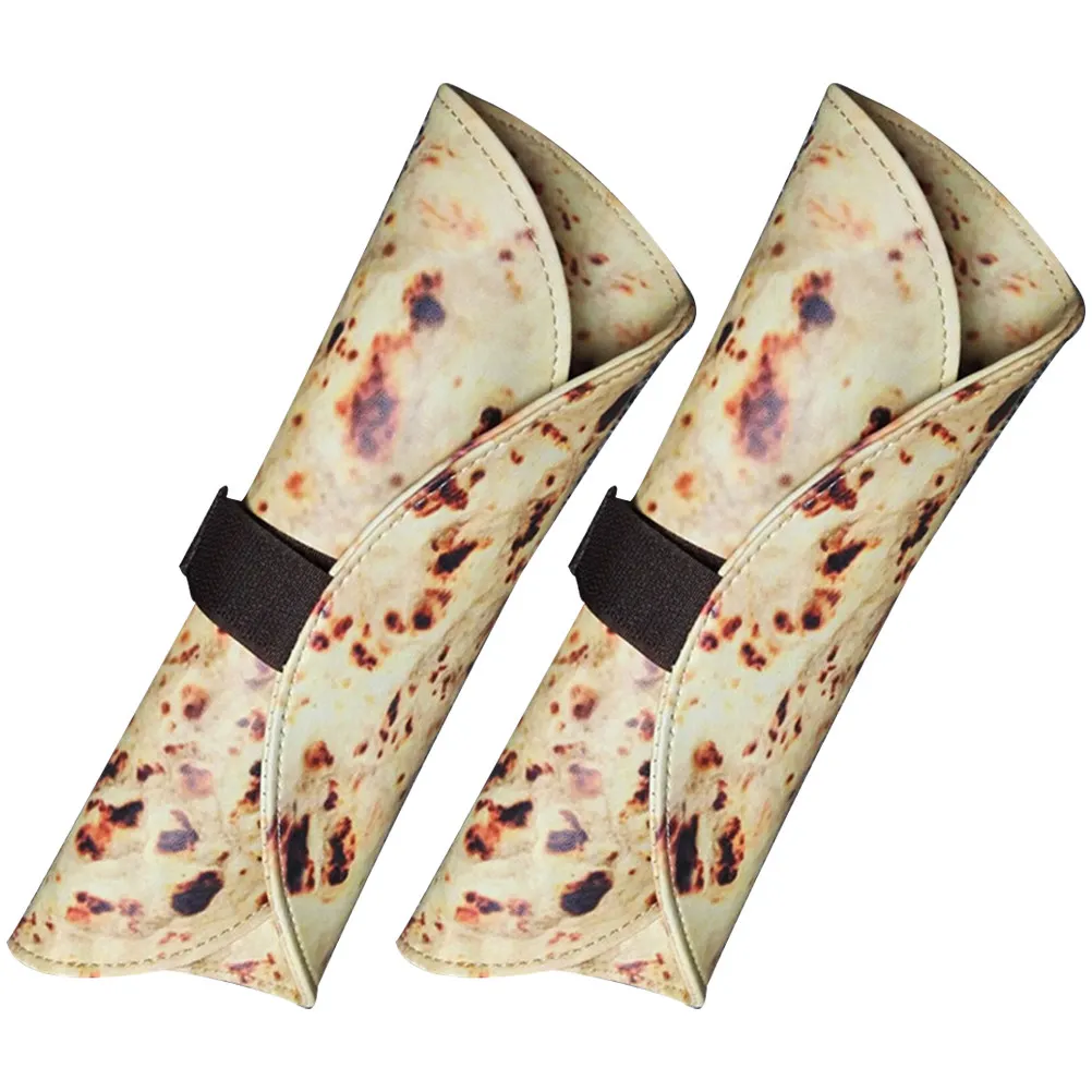 

2 шт. чехлы-пеналы для карандашей из холщовой ткани в стиле тортилья, многофункциональные портативные сумки для хранения ручек и карандашей для скетчинга