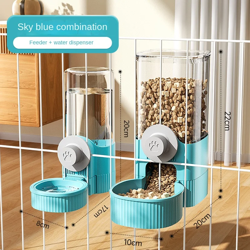 

Cat Hanging Pet Water Dispenser Dog Water Supplies Hanging Cage Dog Basin Cat Bowl Automatic Feeder Water Bottle