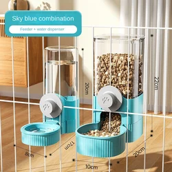 Cat Hanging Pet Water Dispenser Dog Water Supplies Hanging Cage Dog Basin Cat Bowl Automatic Feeder  Water Bottle