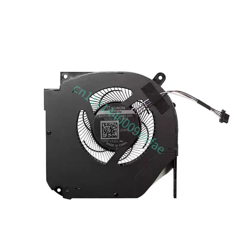 New Original Laptop CPU+GPU Cooling Fan For THER7GK5M6-1411 GK5MP6O EG75070S1-1C100-S9A DC5V 2.50W 4Pin 0.2
