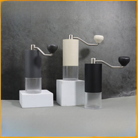Portable Manual Coffee Grinder - All-in-One Hand-Cranked Machine for Precise Brewing - Perfect for Home & Camping