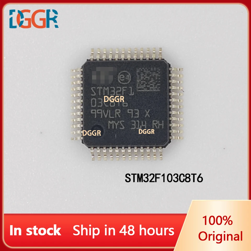 Original ST STM32F103C8T6 LQFP48 MCU IC CHIP STM32F103 STM32F103C8 32F103 32F103C8T6