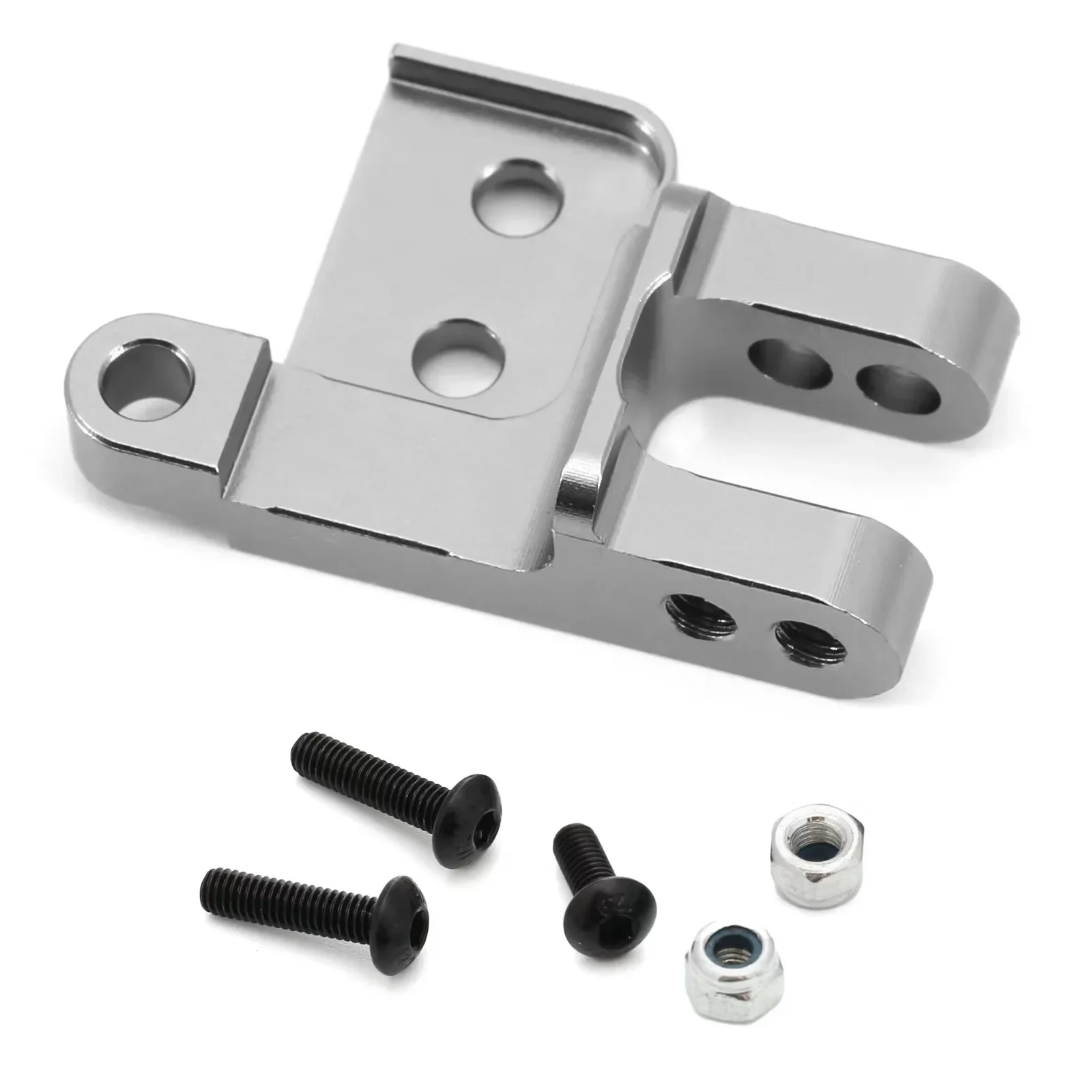 CNC-gefräste Panhard-Montagehalterung aus 7075-Legierung für Traxxas TRX4 TRX6 Raupenzubehör im Maßstab 1:10