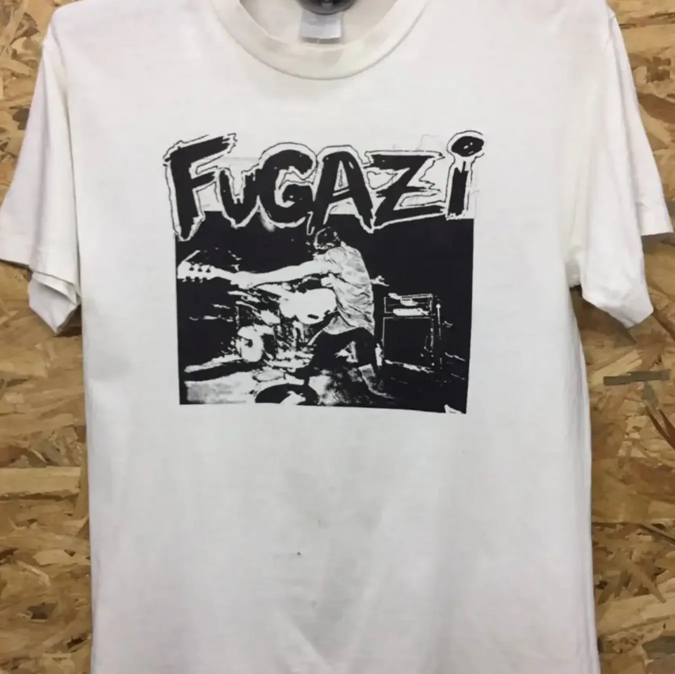 Vintage 80s Original Fugazi Band T shirt, Music Style Shirt Unisex Cotton