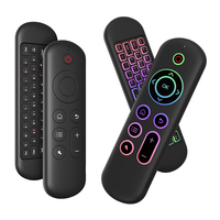 M5 Fly Air Mouse Remote Control Rechargeble 2.4G+BT5.2 Air Mouse Keyboard Remote Motion Sensing for Android TV Box/PC/Smart TV
