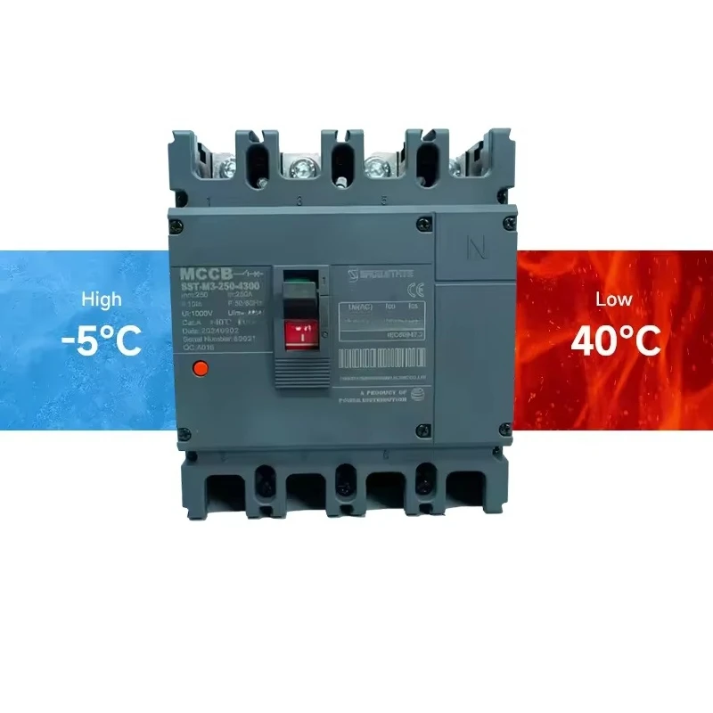 

400A Adjustable Moulded Case Circuit Breaker Nxb-63h Type Mccb Circuit Breaker Electrical Circuit Breakers