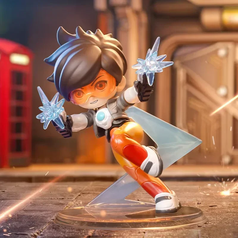 

POP MART Overwatch Play of The Game Series слепая коробка аниме фигурка настольные украшения подарок на Новый год игрушки