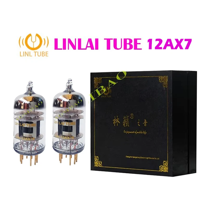 

LINLAI UA 12AX7 12AU7 Vacuum Tube ECC83 ECC82 12AX7B B759 7025 B749 HIFI Audio Valve Electron Tube Amplifier Kit DIY Matched