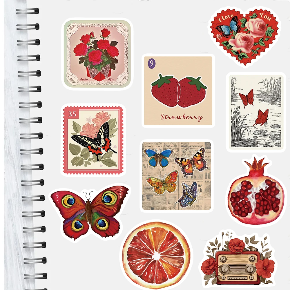 50PCS Rosa Ästhetik Aufkleber Lesen Skateboard Harajuku Aufkleber Koffer Büro Fahrrad Schreibwaren Telefon Notebook Fahrrad Aufkleber