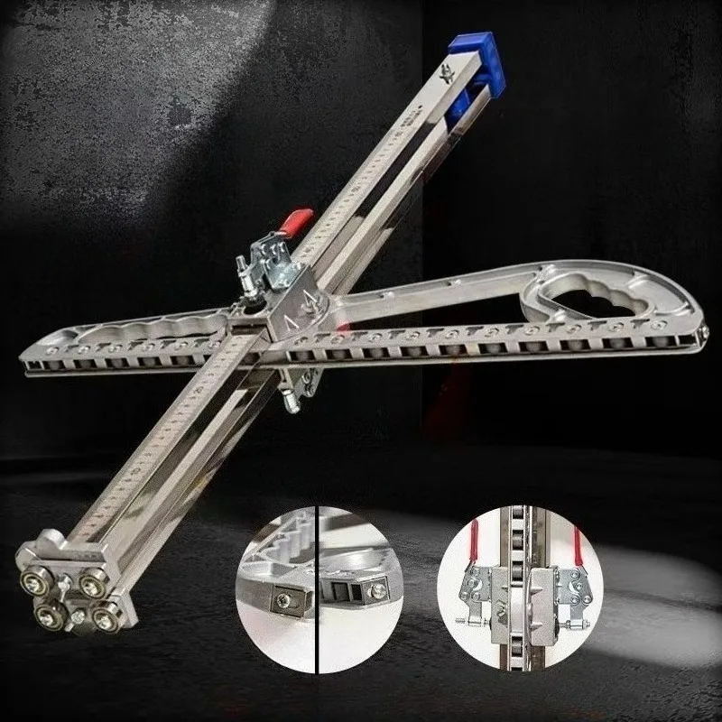 

Aluminum Alloy Professional Gypsum Board Cutting Tools Foldable Lengthening Carpenters Special Woodworking Tool Accessories
