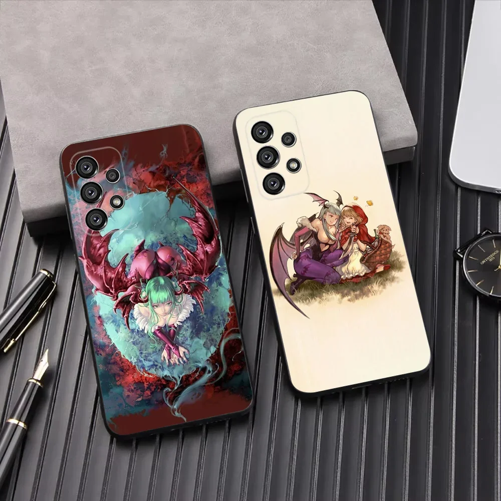 

Morrigan Aensland Phone Case For Samsung Galaxy A13,A21s,A22,A31,A32,A52,A53,A71,A80,A91 Soft Black Shell