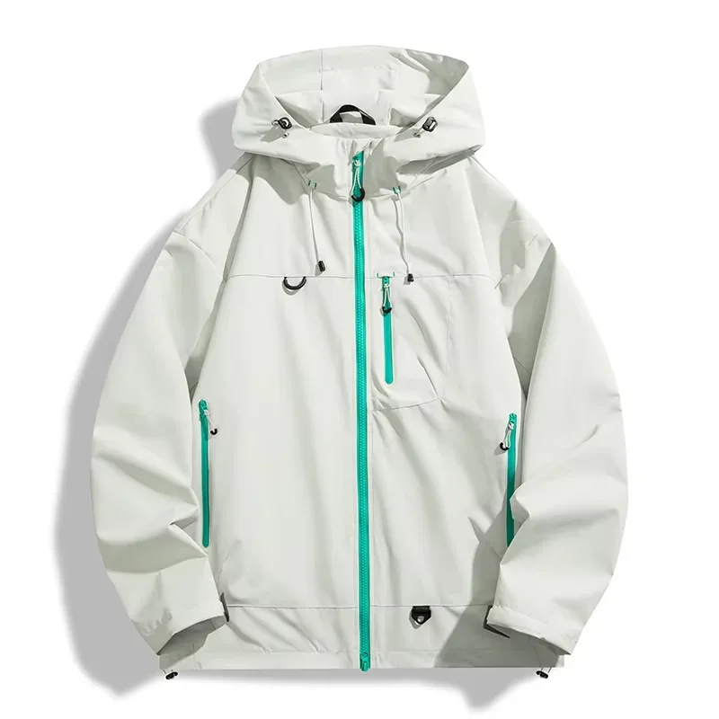 2026 Unisex Hiking Jacket Waterproof Autumn Windbreaker Ourdoor Hooded Coats Women New Jacket Men Fishing Camping Climbing Coats