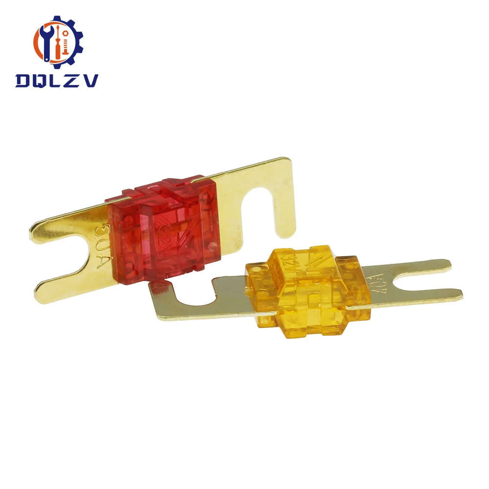 Mini ANL Auto Fuse Electric AFS 30A 40A 50A 60A 70A 80A 100A 125A 150A 5V 12V 24V 32V Fast Blow Blo Cutoff Car Fusee