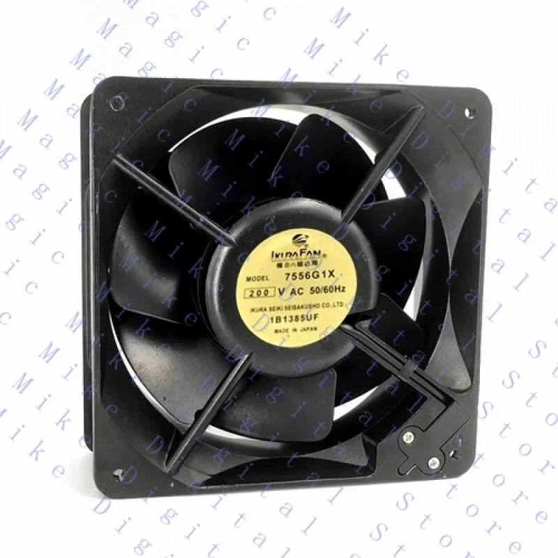 UU  FOR IKURA FAN 7556G1X 200V AC High Temperature Resistant Cooling Fan