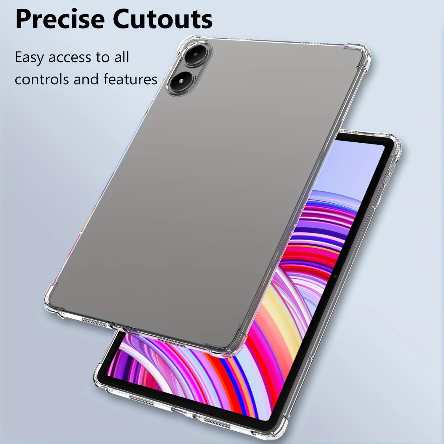 Funda de TPU para Xiaomi Redmi Pad Pro 12,1, SE 11, 10,61, para Xiaomi Pad 6/6 Pro 11, 5/5 Pro 11, 6S Pro 12,4, cubierta a prueba de golpes