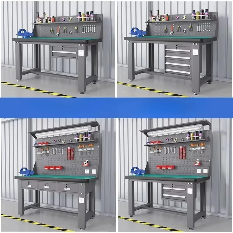 Customizable Heavy-Duty Anti-Static Assembly Repair Workbench OEM for Factory Workshop Mechanic Assembly Line Tool Table