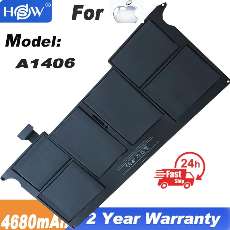 

A1406 Battery For Macbook Air 11 inch A1465 2011,A1465 Mid 2012 2013/Early 2014 2015 Version 7.3V 35Wh Fast Delivery In Stock