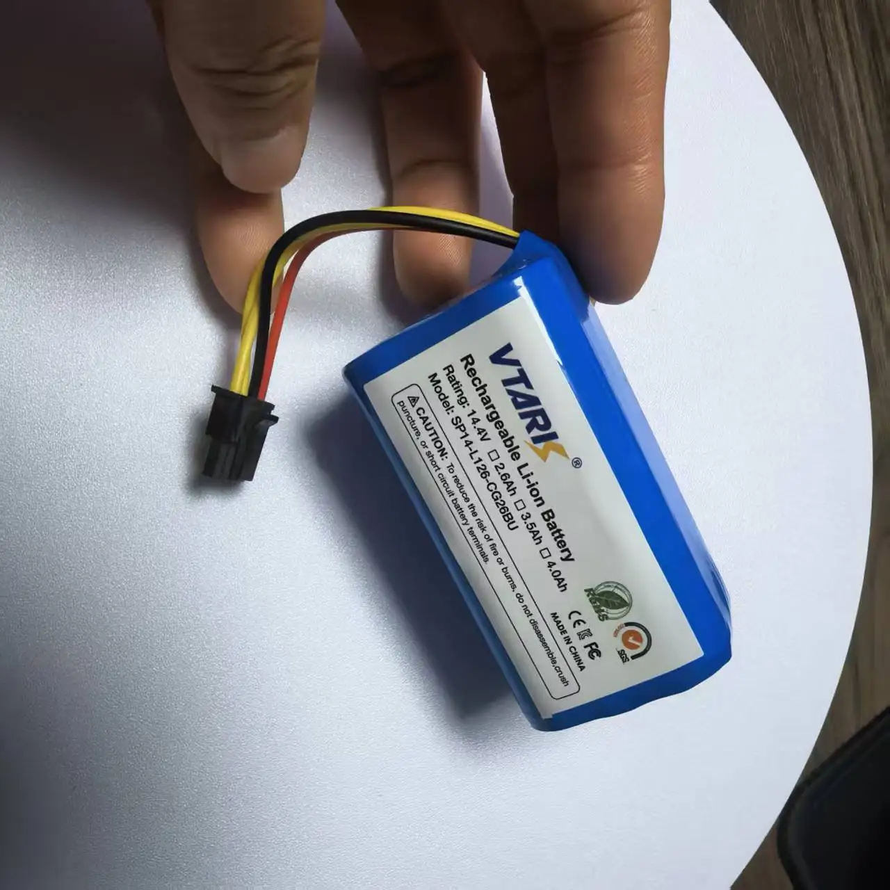 

forCecotec Conga1290 1390 1490 1590Vacuum Cleaner Genio Deluxe 370 Gutrend Echo 520 14.4V12800mAh18650 Li-lonBattery