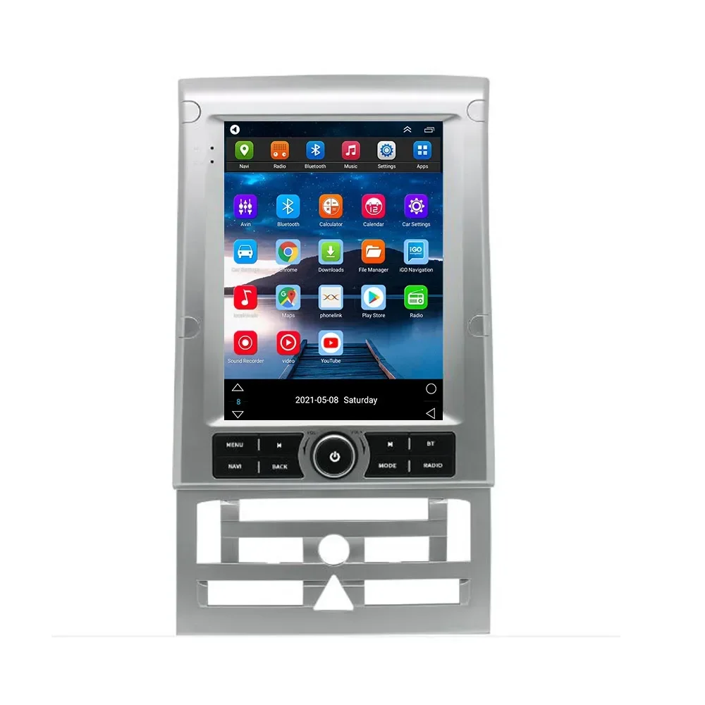 Fotografia 3: 9.7 Polegada android 14 para peugeot 407 2004-2008 tesla estilo rádio do carro estéreo multimídia player de vídeo dvd navegação gps sem 2din bt